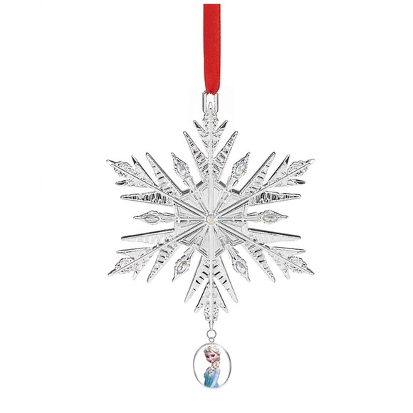 Lenox Disney Frozen Elsa Charm Snowflake Ornament - Picture 2 of 8